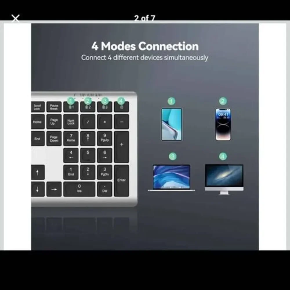 TECKNET Wireless Keyboard - New in box
